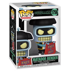 Funko POP TV: Futurama - Bender - (Matador) F-80080