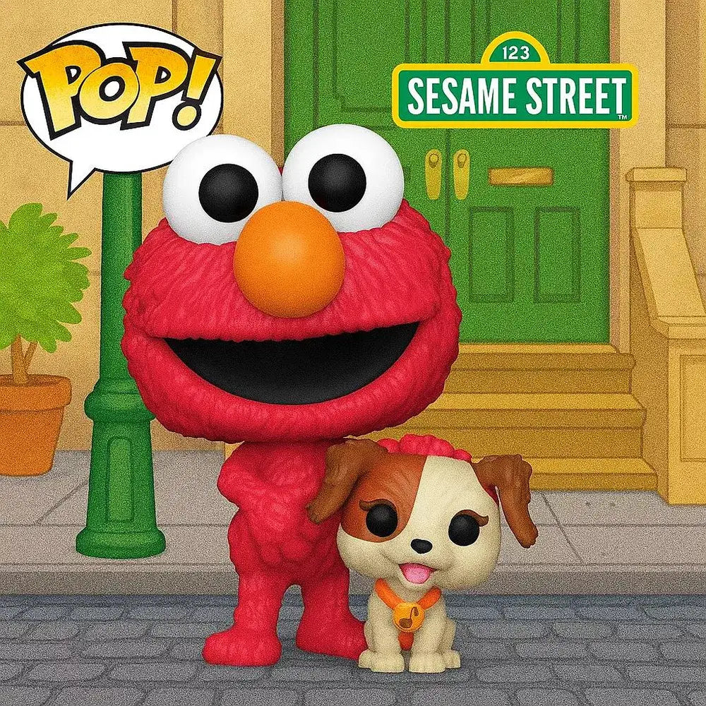 Funko POP TV: Sesame Street - Elmo & Tango F-80143 thumbnail