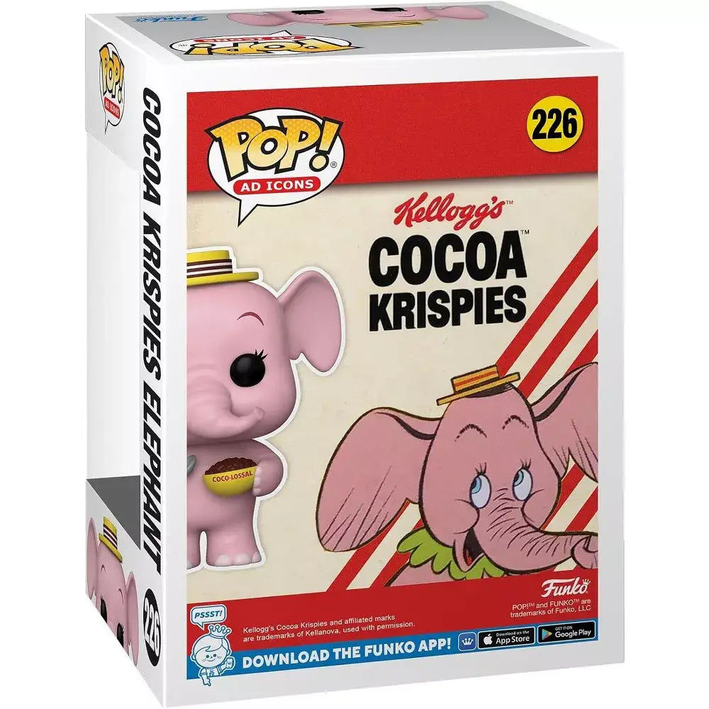 Funko POP! AD ICON: Coco Krispies Elephant - Kelloggs F-75358 thumbnail