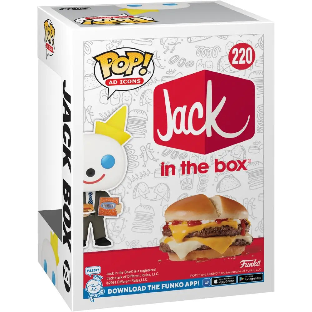 Funko POP! Ad Icon: Jack Box in The Box F-75361 thumbnail