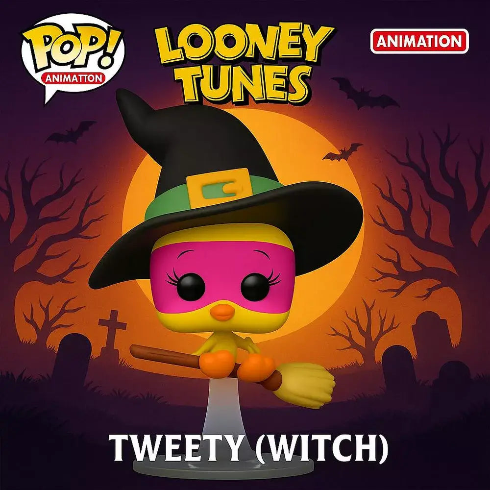 Funko POP! Animation: Tweety Bird - (Witch) - Looney Tunes F-80873 thumbnail