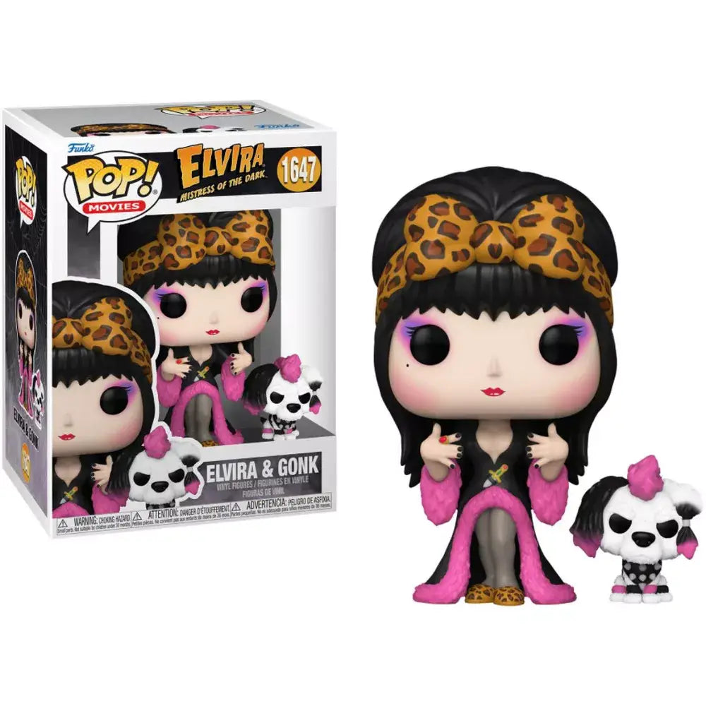 Funko POP! & Buddy: Elvira Mistress of The Dark & Gonk F-80694 thumbnail