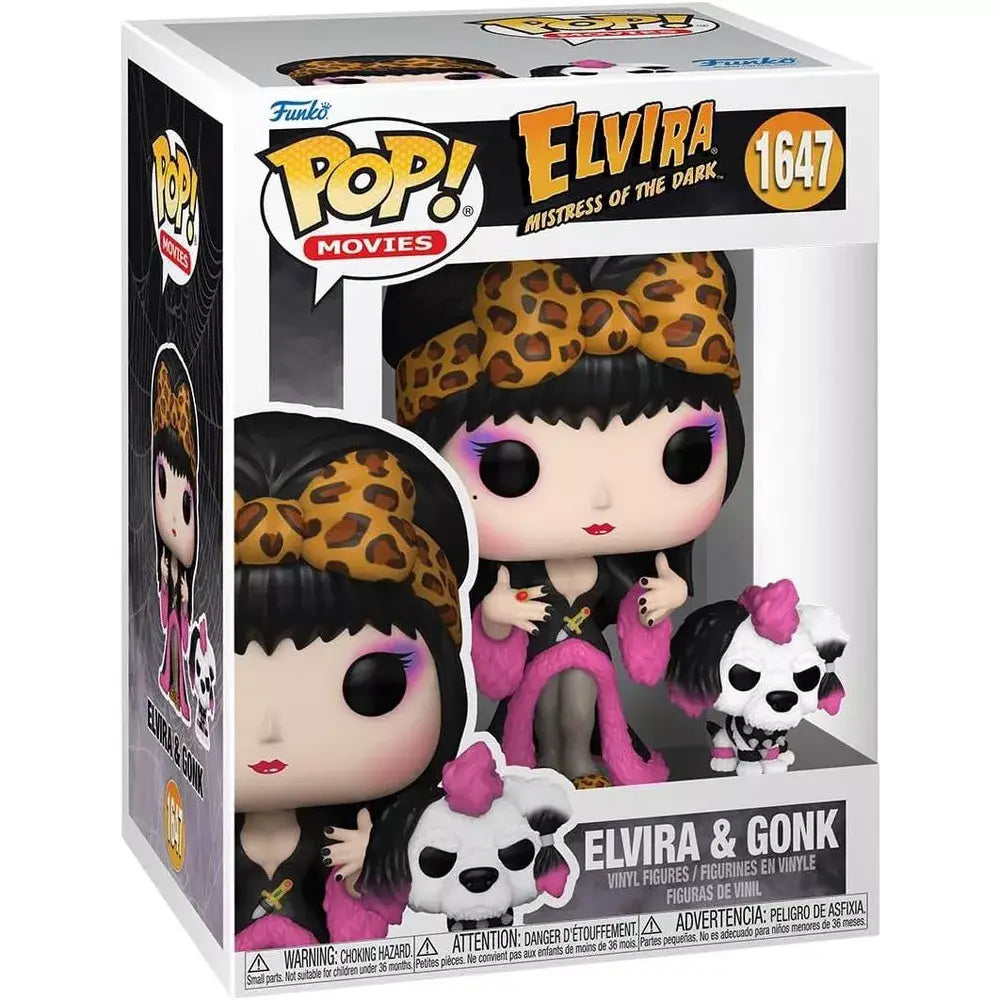 Funko POP! & Buddy: Elvira Mistress of The Dark & Gonk F-80694 thumbnail