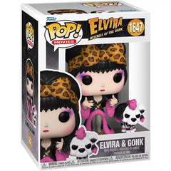 Funko POP! & Buddy: Elvira Mistress of The Dark & Gonk F-80694