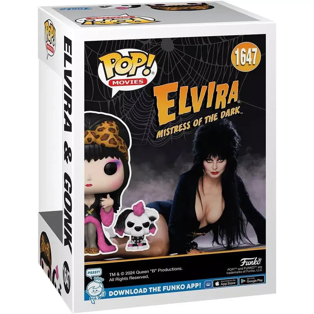 Funko POP! & Buddy: Elvira Mistress of The Dark & Gonk F-80694 thumbnail