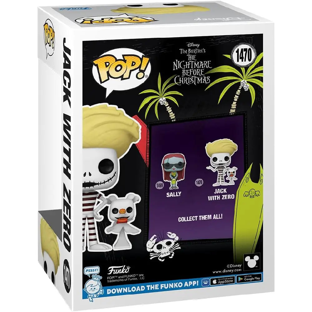 Funko POP! & Buddy: The Nightmare Before Christmas - Jack Skellington with Zero F-80598 thumbnail