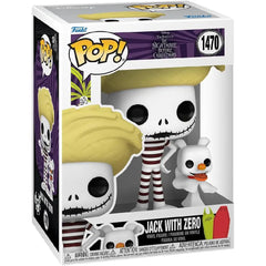 Funko POP! & Buddy: The Nightmare Before Christmas - Jack Skellington with Zero F-80598