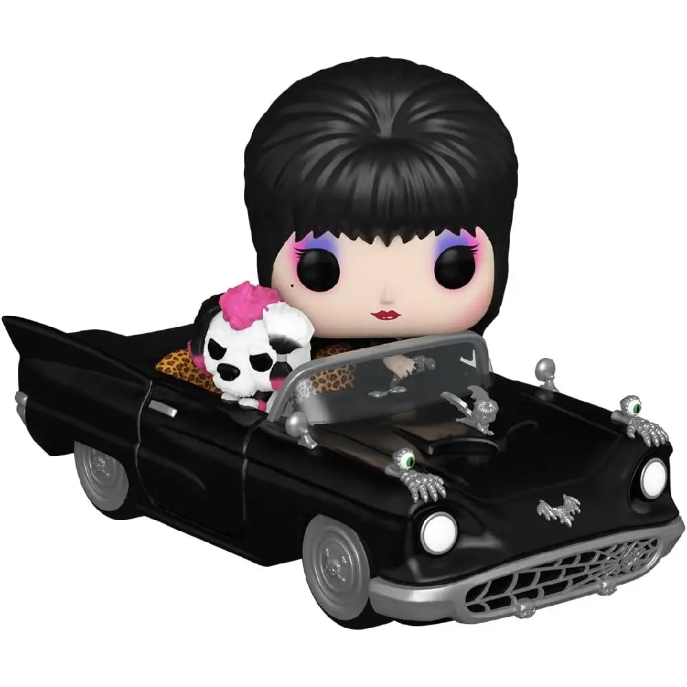 Funko POP! Rides Deluxe: Elvira Mistress of The Dark with Macabre Mobile F-80693 thumbnail