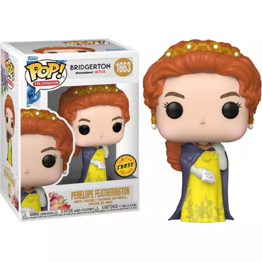 Funko POP! TV: Bridgerton - Penelope Featherington CHASE Vinyl Figure #1663 #61395 thumbnail