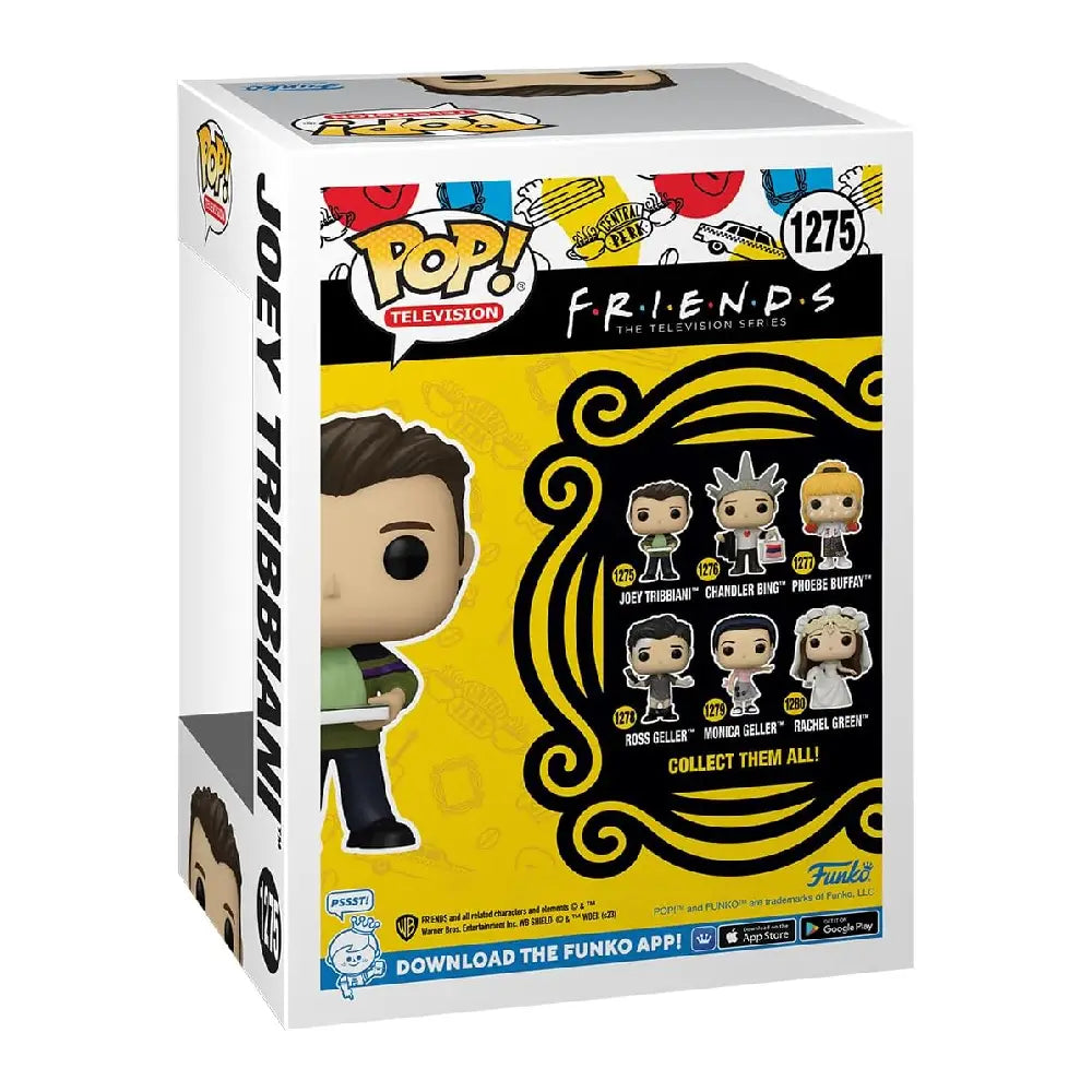 Funko POP! TV: Friends - Joey Tribbiani with Pizza F-65674 thumbnail