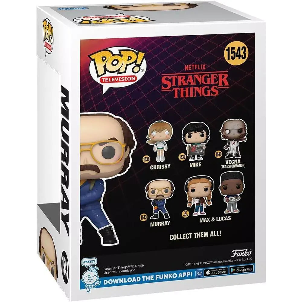 Funko POP! TV: Stranger Things - Murray Bauman F-74418 thumbnail