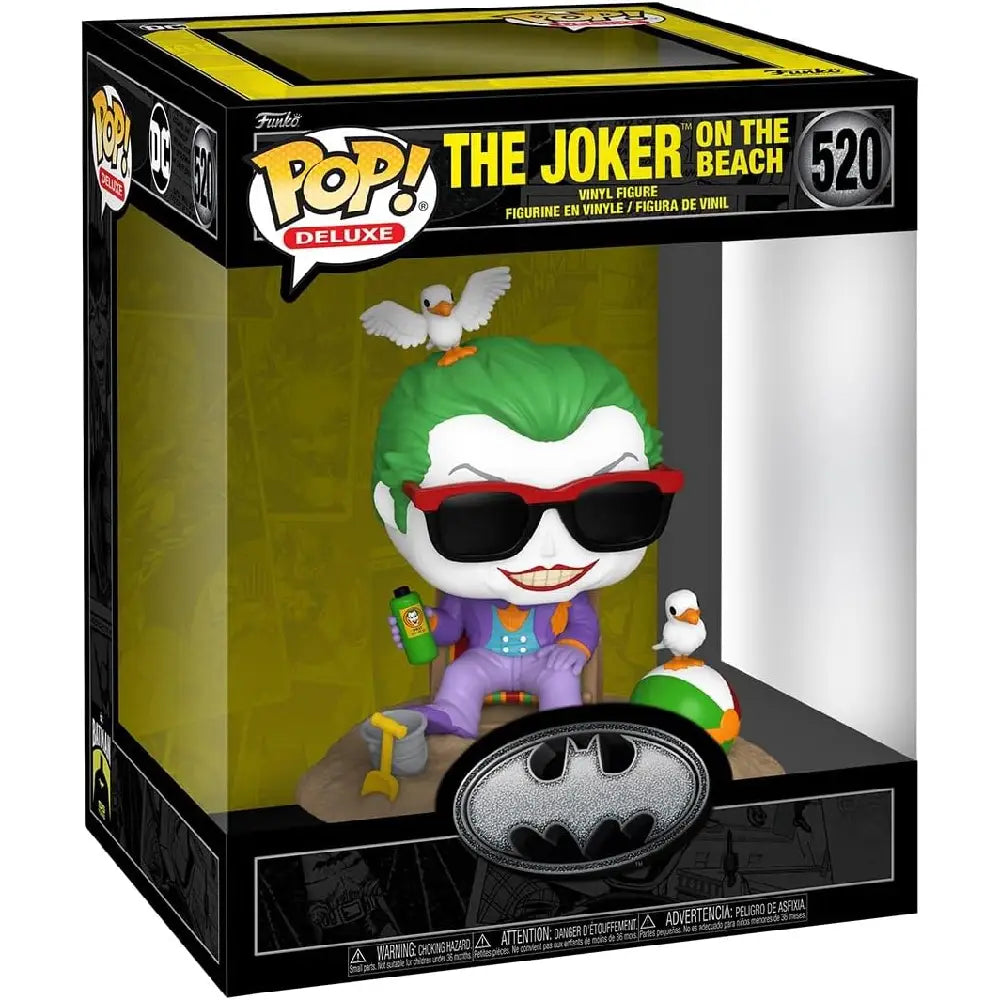 Funko Pop Deluxe: Batman's 85th Anniversary - The Joker on The Beach F-80682 thumbnail