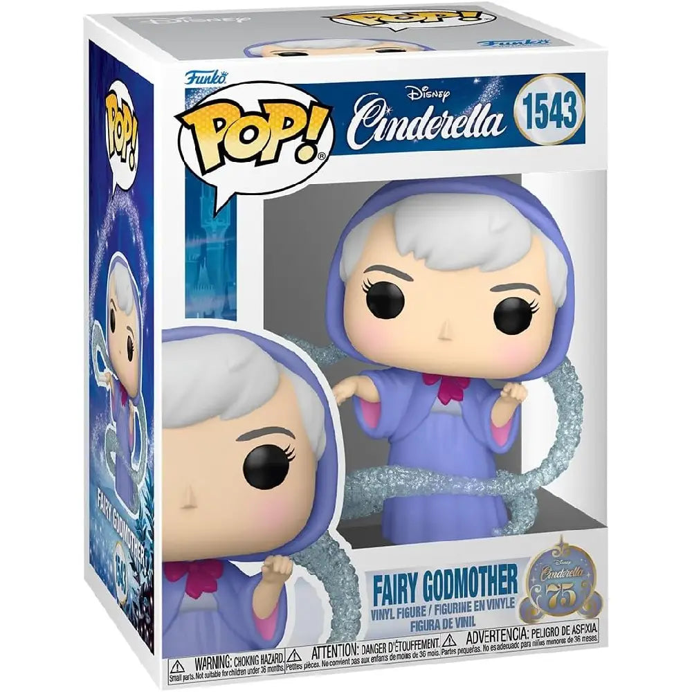 Funko Pop! Disney Cinderella 75th Anniversary Fairy Godmother Figure thumbnail
