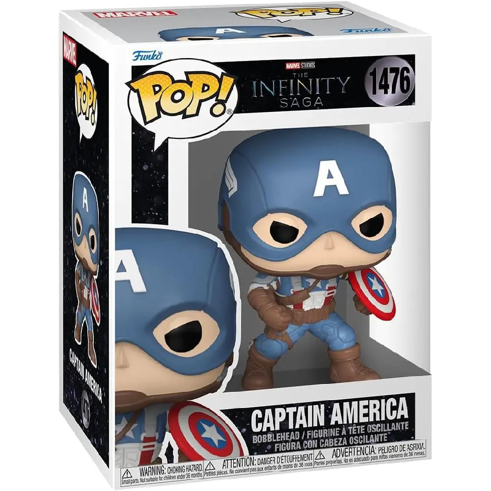 Funko Pop Marvel: Infinity Saga - Captain America F-83791 thumbnail
