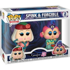 Funko Pop Movies: Coraline 15th Anniversary - Spink & Miss Forcible 2-Pack. Celebrate 15 years of Coraline with this exclusive two-pack, a must-have for fans and a charming addition to any Funko Pop! collection. F-81168