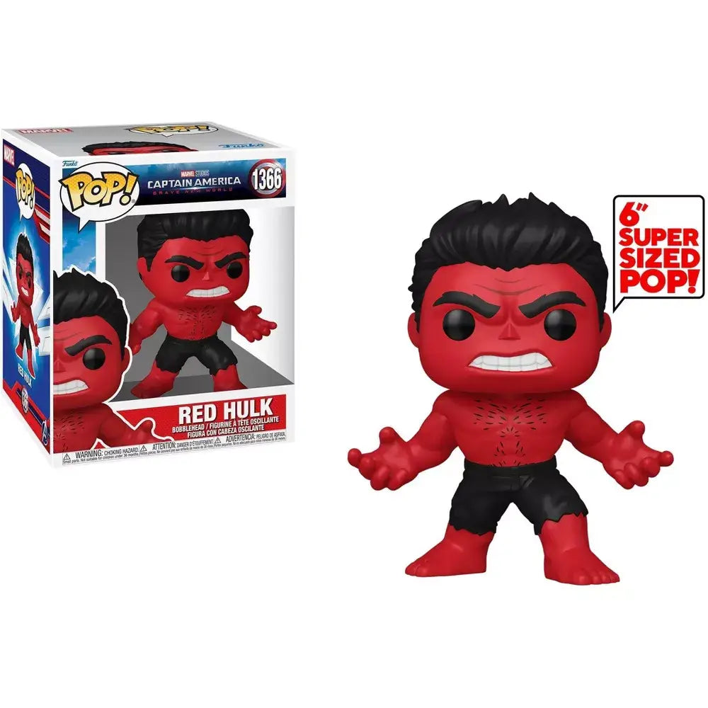 Funko Pop Super: Captain America: Brave New World - Red Hulk F-75994 thumbnail