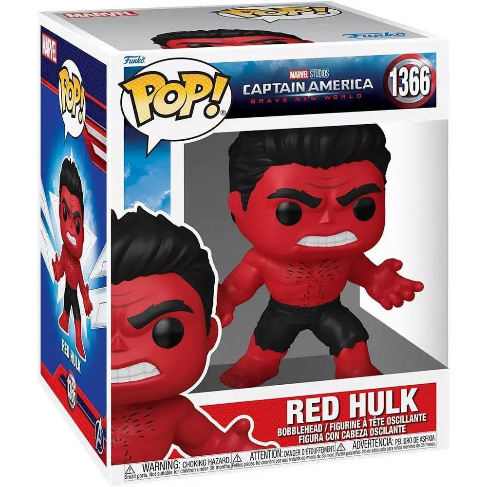 Funko Pop Super: Captain America: Brave New World - Red Hulk F-75994 thumbnail