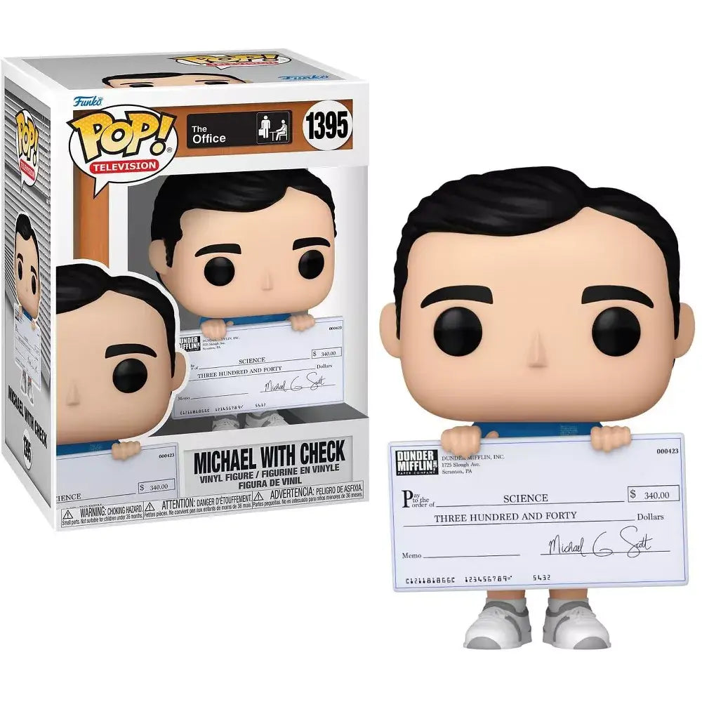 Funko Pop! TV: The Office - Michael with Check F-65760 thumbnail