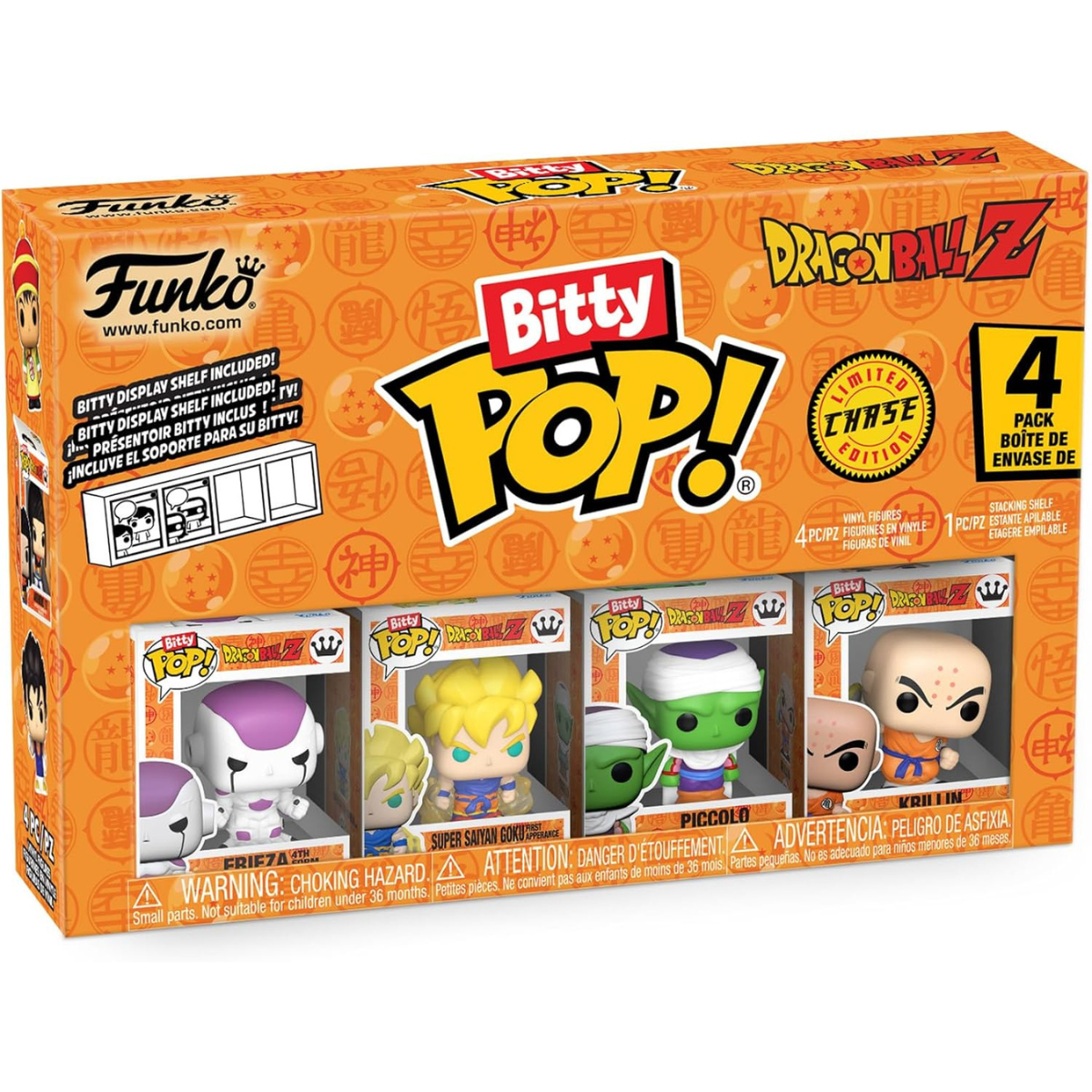 Funko Bitty POP! Dragon Ball Z – Frieza 4-Pack – Mini Vinyl Figures thumbnail