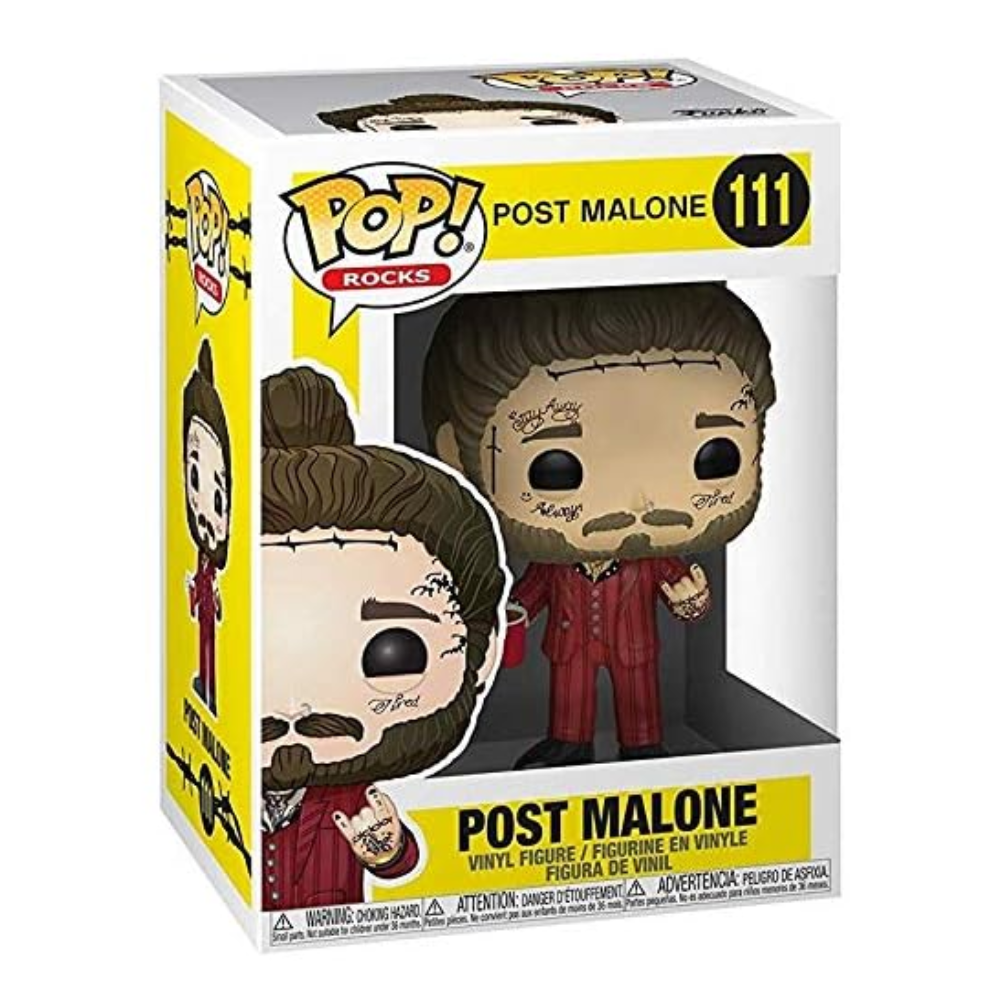 Funko Pop! Rocks: Post Malone - Post Malone  F-39181 thumbnail