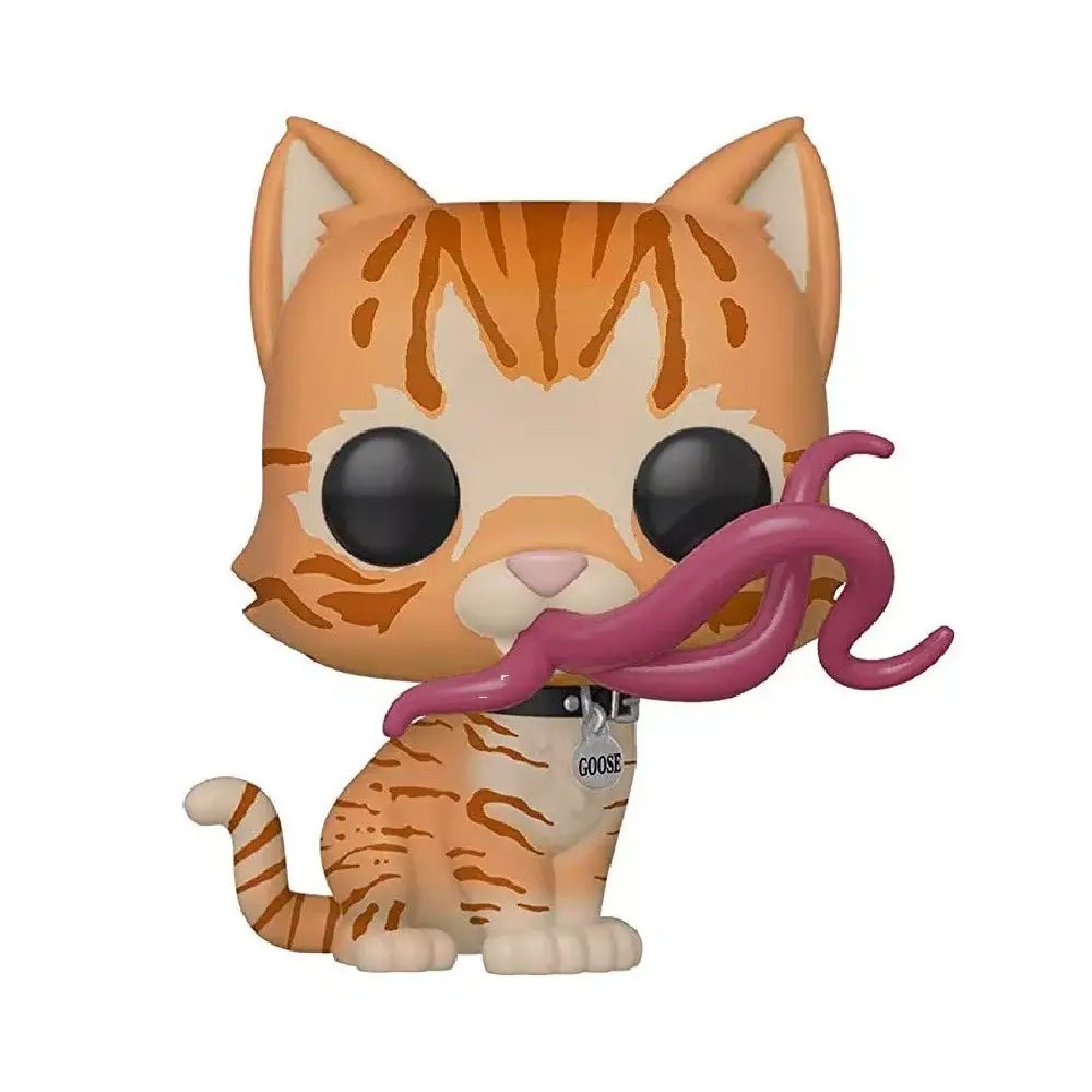 Funko Pop! Marvel: Captain Marvel - Goose (Flerken) Closed Mouth Chase Limited Edition.  The exaggerated Funko POP! style adds a whimsical flair, while still honoring the character’s unique and surprising nature. F-CHS-37687 thumbnail