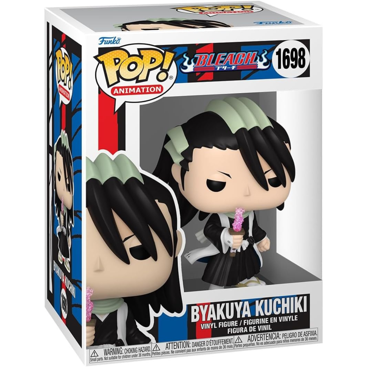 Funko Pop! Animation: Bleach – Byakuya Kuchiki Vinyl Figure thumbnail