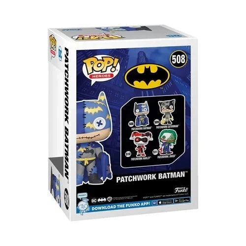 Funko POP! Animation: Patchwork Batman Vinyl Figure Collectible Display Toy thumbnail