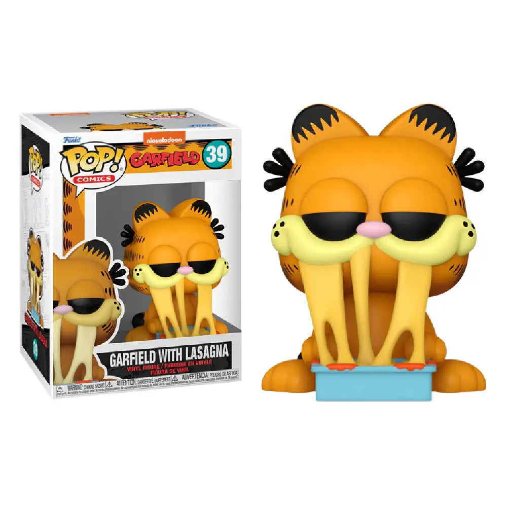 Funko POP! Comics: Garfield– Garfield with Lasagna Pan F-80161 thumbnail
