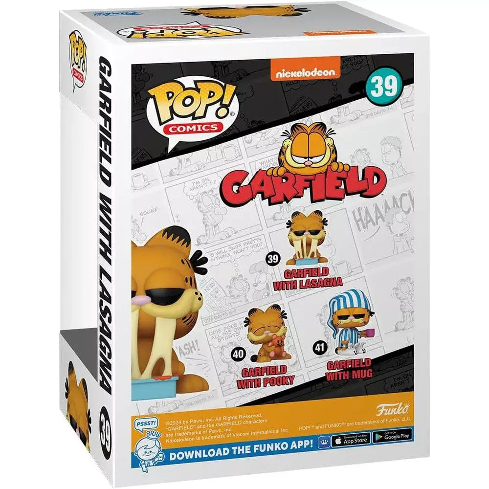 Funko POP! Comics: Garfield– Garfield with Lasagna Pan F-80161 thumbnail
