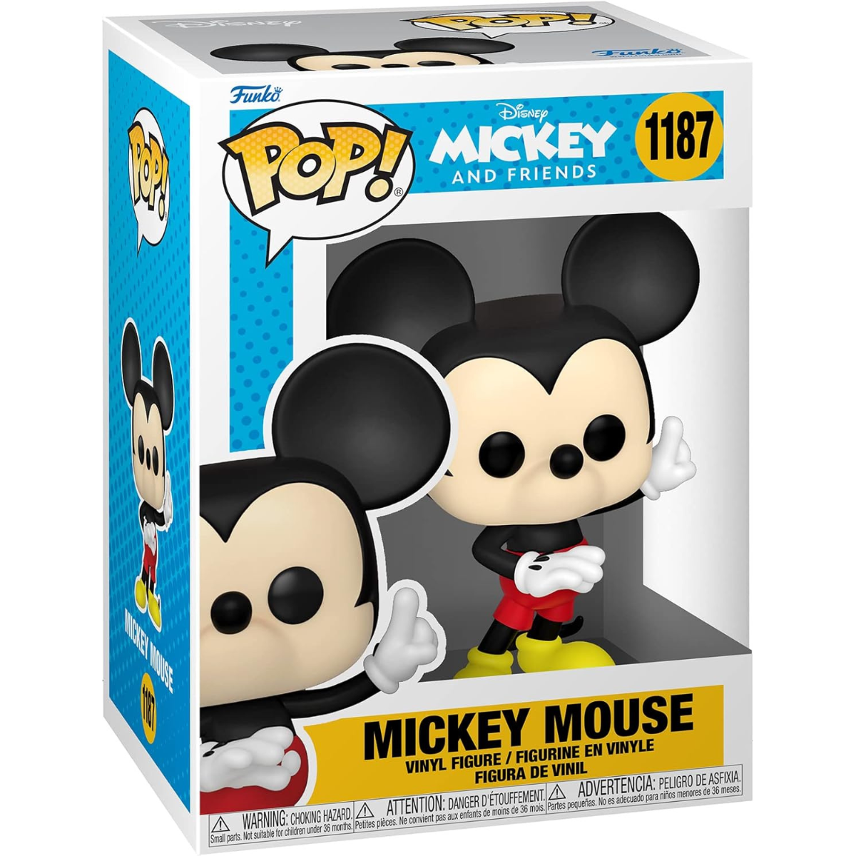 Funko POP! Disney: Classics – Mickey Mouse Vinyl Collectible Figure thumbnail