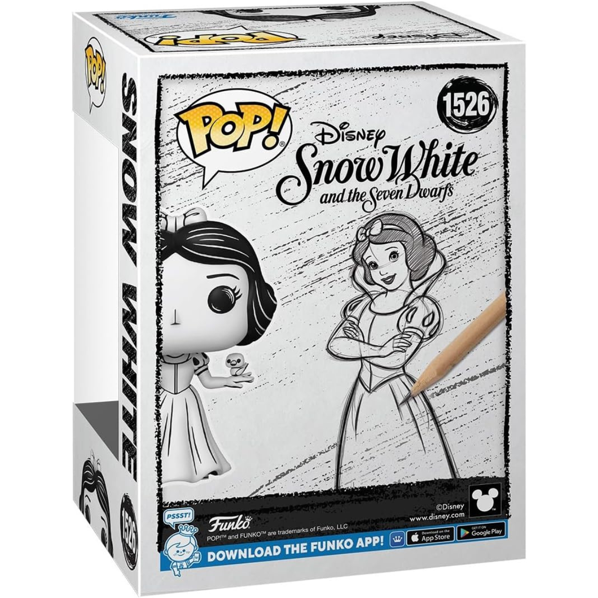 Funko POP! Disney: Sketched – Snow White – Vinyl Figure thumbnail