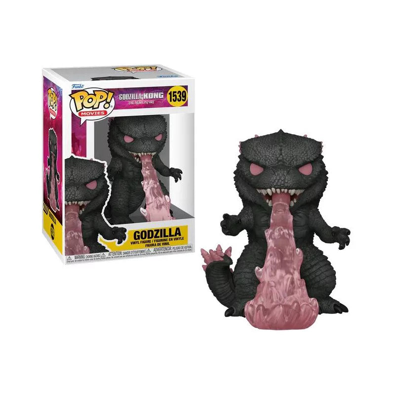 Funko POP! Movies: Godzilla X Kong: The New Empire - Godzilla with Heat-Ray Vinyl Figure #1539 #75926 thumbnail