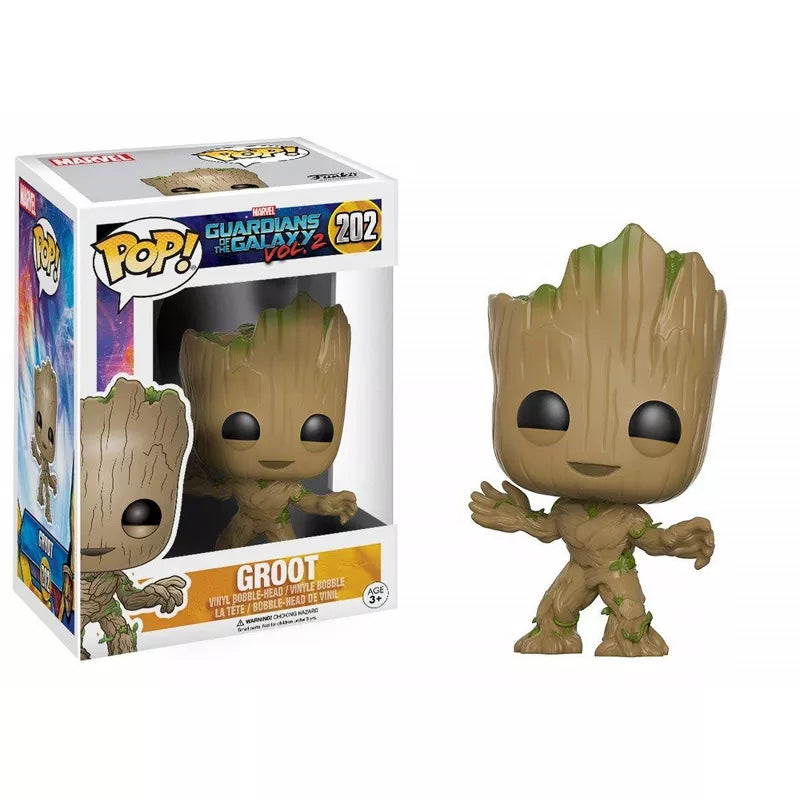 Funko POP! Movies: Guardians of the Galaxy Vol. 2 – Toddler Groot Vinyl Figure Collectible Display Toy thumbnail
