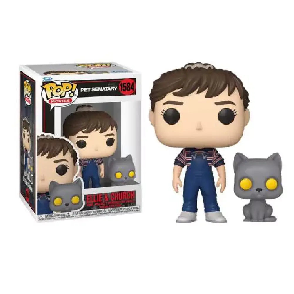 Funko POP! Movies Pet Sematary - Ellie Creed & Church F-80714 thumbnail