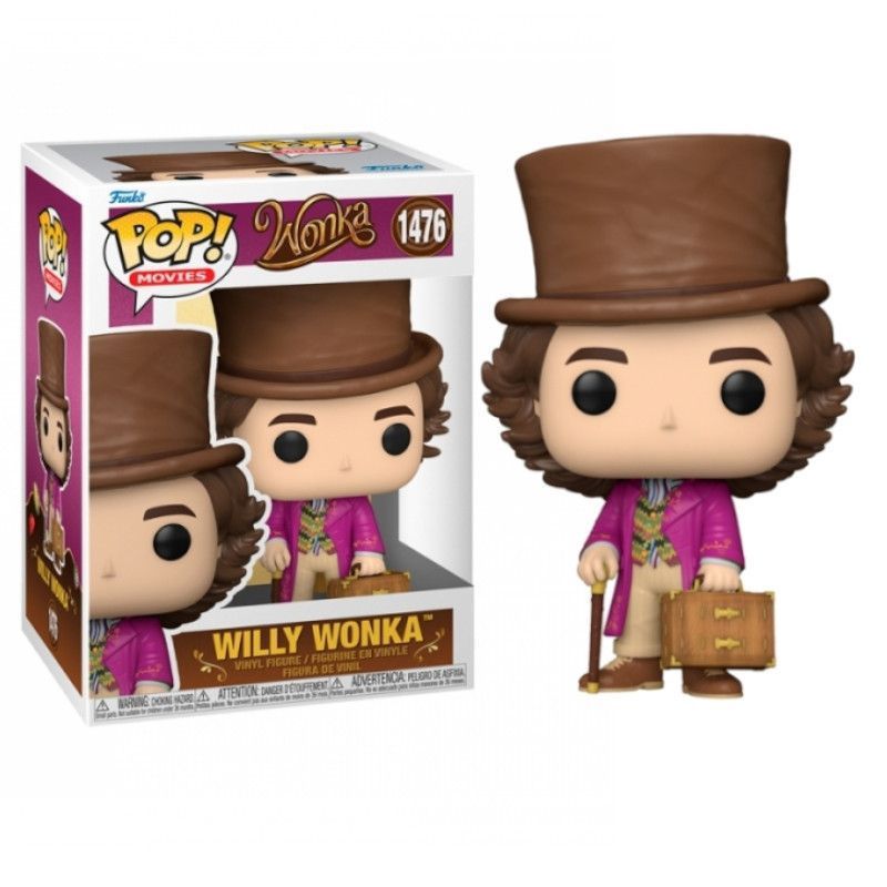 Funko POP! Movies: Wonka - Willy Wonka - Vinyl Figure #1476 #68087 thumbnail