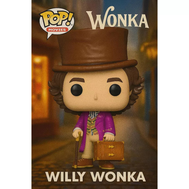 Funko POP! Movies: Wonka - Willy Wonka - Vinyl Figure #1476 #68087 thumbnail