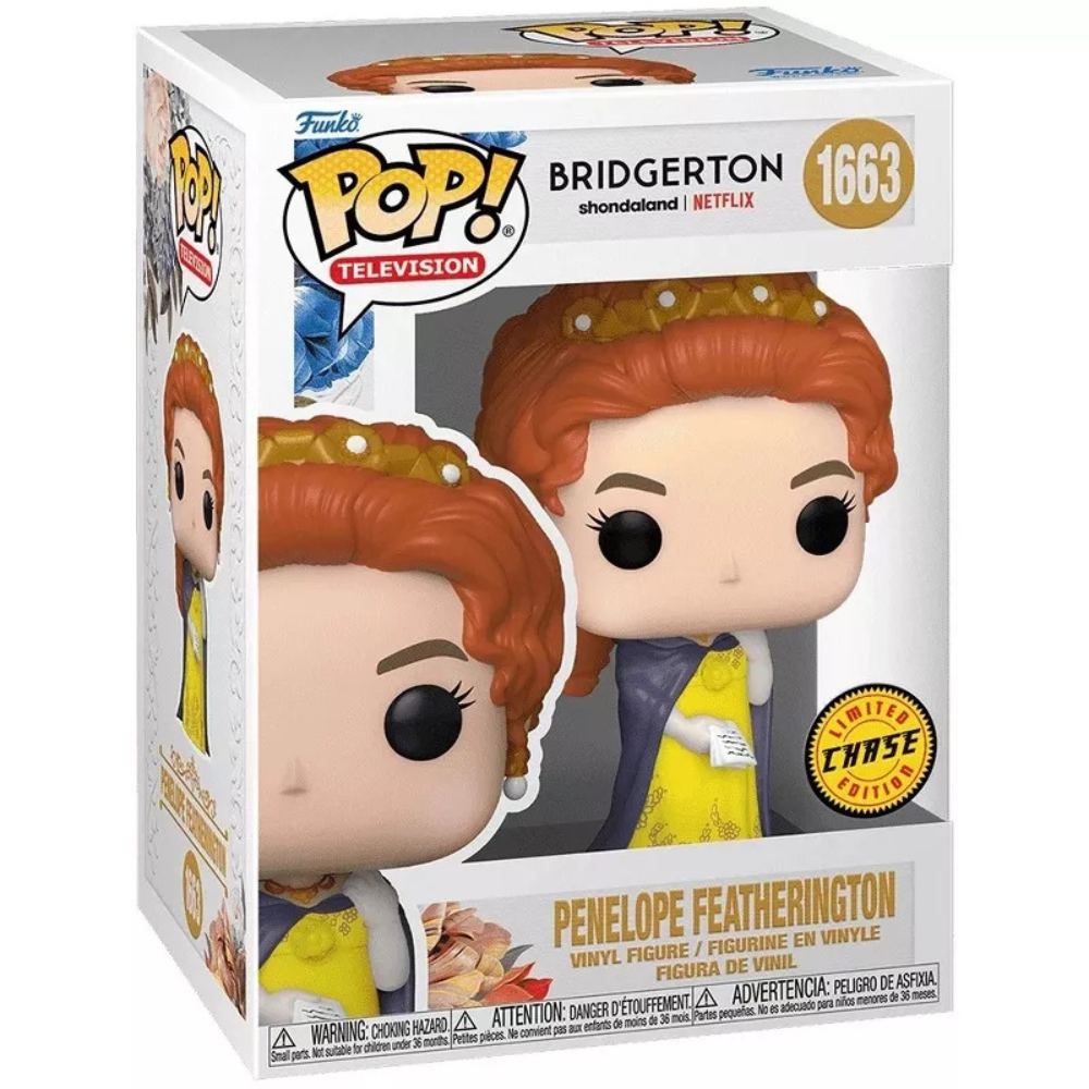 Funko POP! TV: Bridgerton - Penelope Featherington CHASE Vinyl Figure #1663 #61395 thumbnail