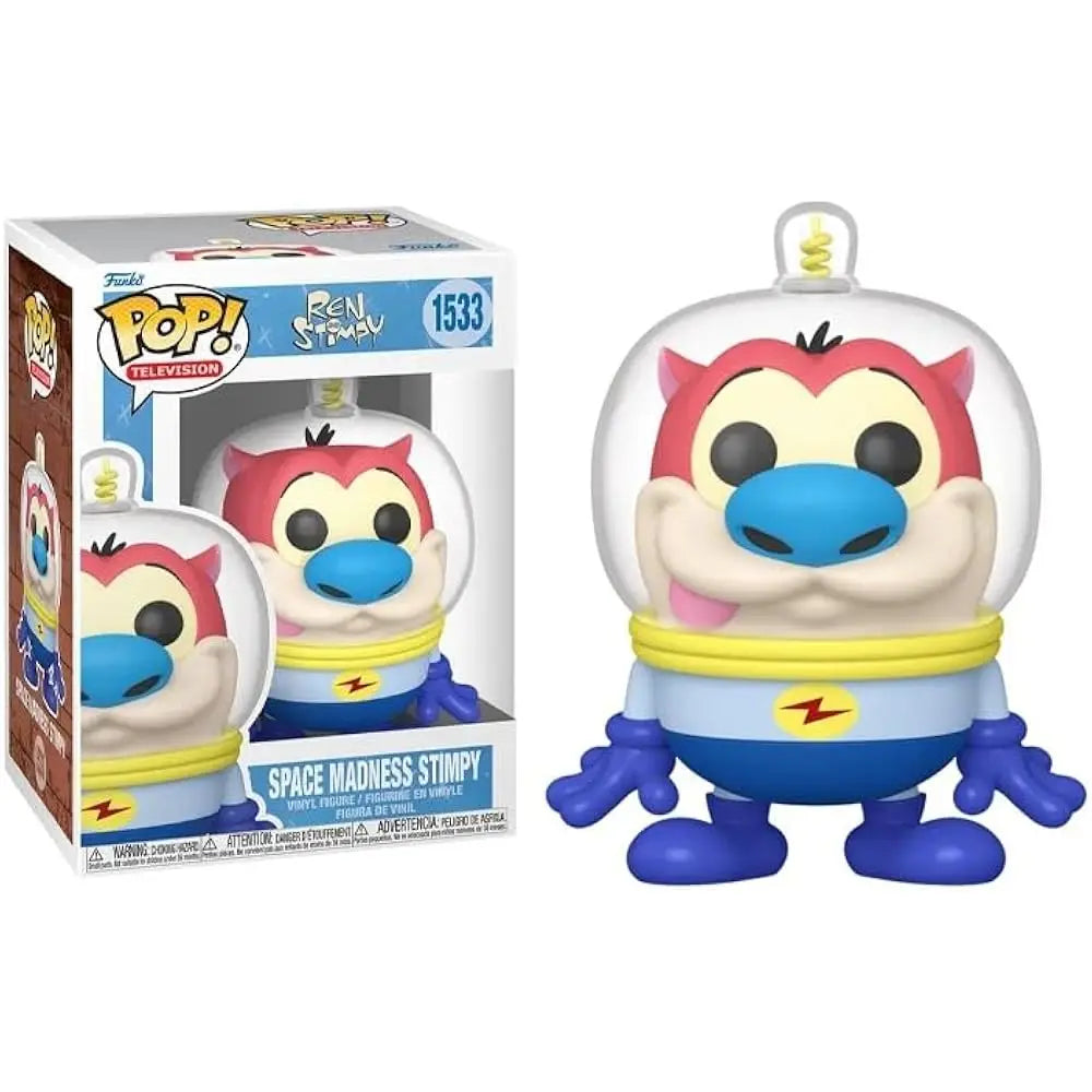 Funko POP! TV: Nick Rewind - Stimpy - (Space Suit) F-75745 thumbnail