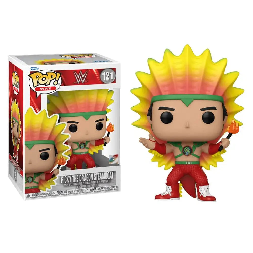 Funko POP! WWE: Ricky The Dragon Steamboat F-67399 thumbnail