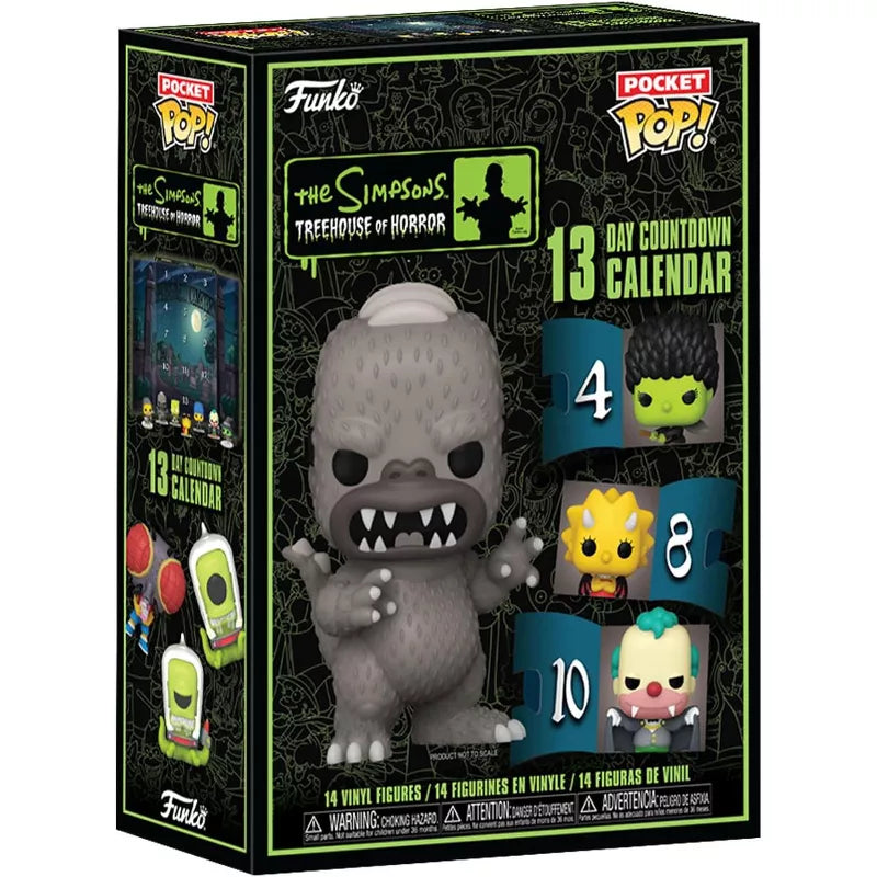 Funko Pocket Pop! The Simpsons 13-day Countdown Advent Calendar Mini Figures thumbnail