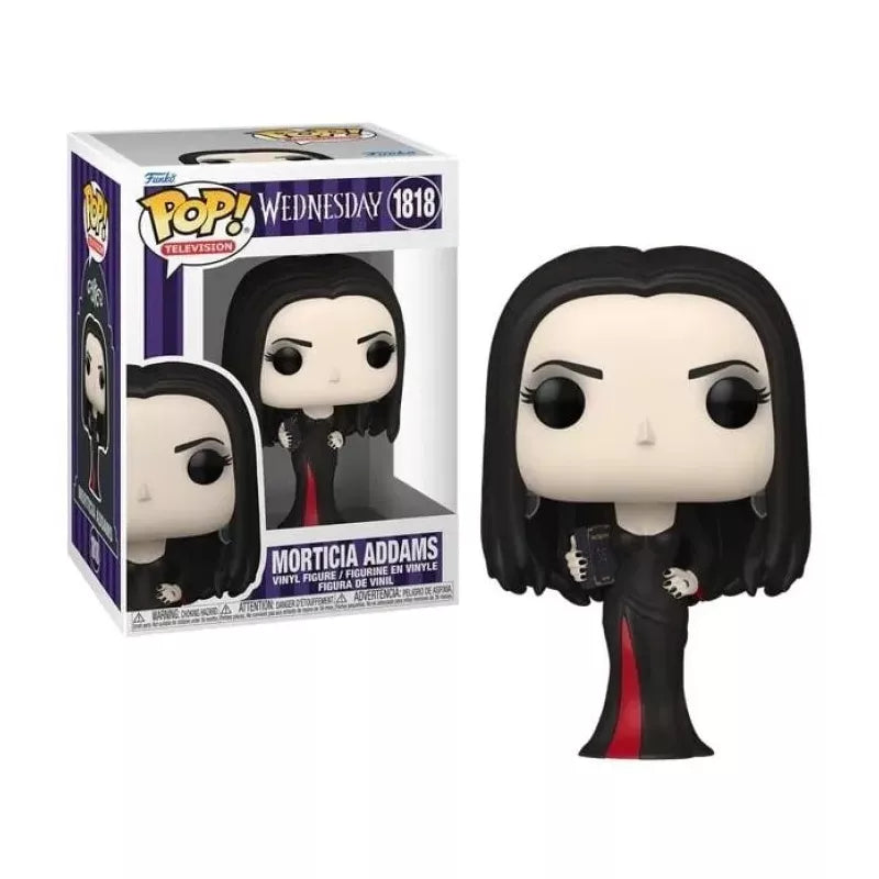 Funko Pop! TV: Wednesday - Morticia Addams - Vinyl Figure #1818 #86680 thumbnail