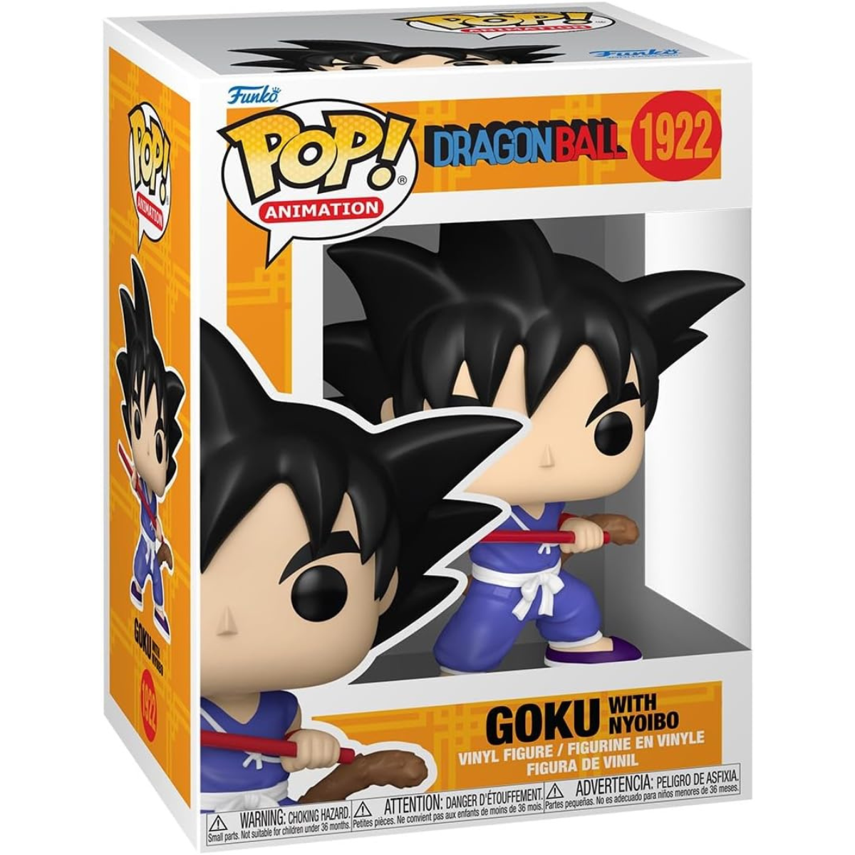 Funko Pop! Animation: Dragon Ball – Goku with Nyoibou Vinyl Figure thumbnail
