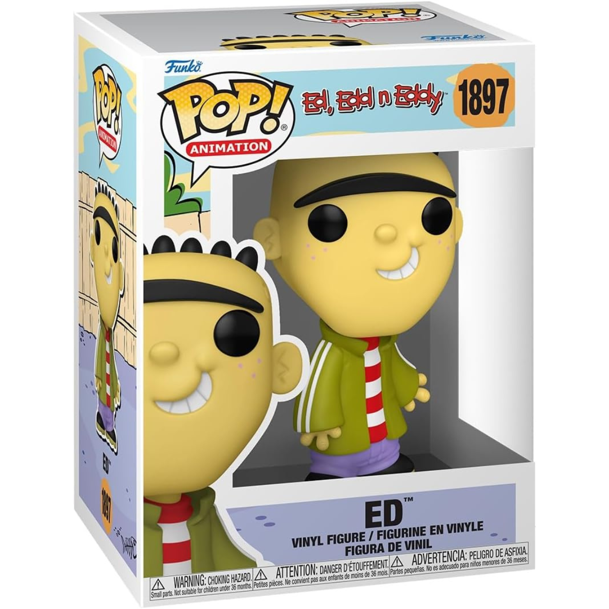 Funko Pop! Animation: Ed, Edd n Eddy – Eddy Vinyl Figure Collectible thumbnail