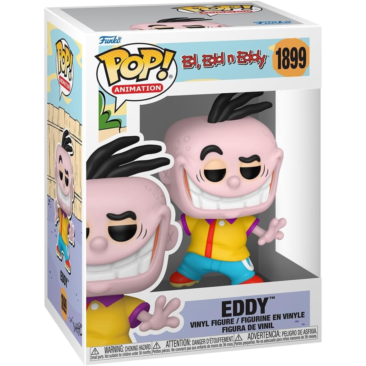 Funko Pop! Animation: Ed, Edd n Eddy – Eddy Vinyl Figure Collectible thumbnail