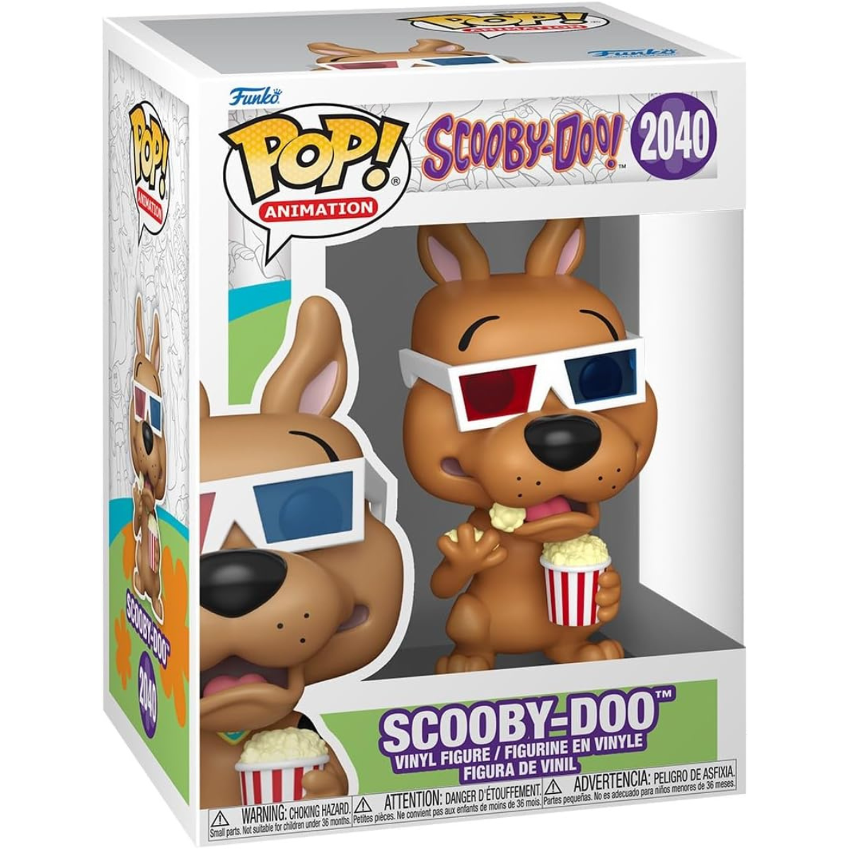 Funko Pop! Animation: Scooby Doo – Scooby Doo with 3D Glasses Vinyl Figure thumbnail