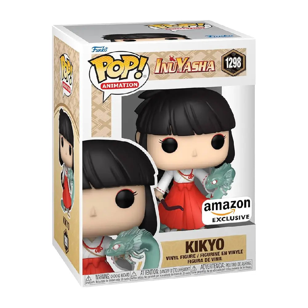 Funko Pop! Animation: Inuyasha - Kikyo, Glow in The Dark, Amazon Exclusive. Assist this special priestess in restoring and cleansing the Shikon Jewel to complete your InuYasha collection. F-71818 thumbnail
