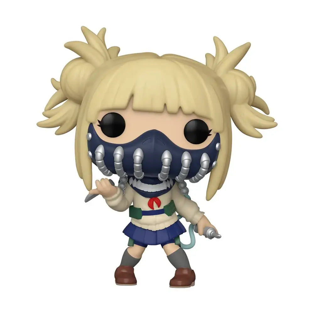 Funko Pop! Animation: My Hero Academia - Himiko Toga with Face Cover. Add this stylized Himiko Toga Pop! vinyl figure to your collection and celebrate your favorite characters from My Hero Academia! F-48471 thumbnail