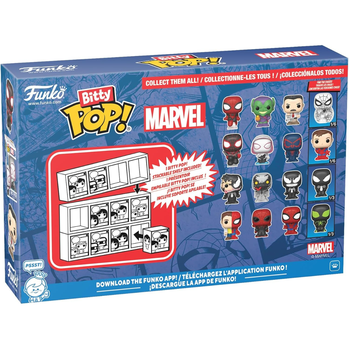 Funko Pop! Bitty: Spider-Man 4-Pack – Series 2 thumbnail