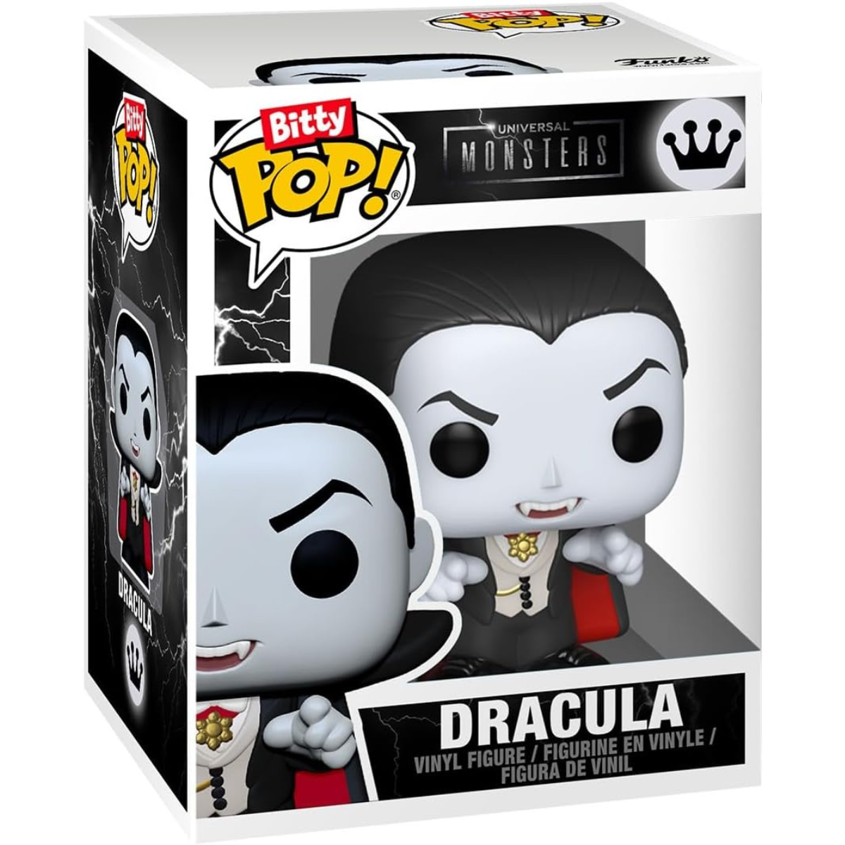 Funko Pop! Bitty Town: Universal Monsters – Dracula and Castle – Vinyl Figure Set thumbnail