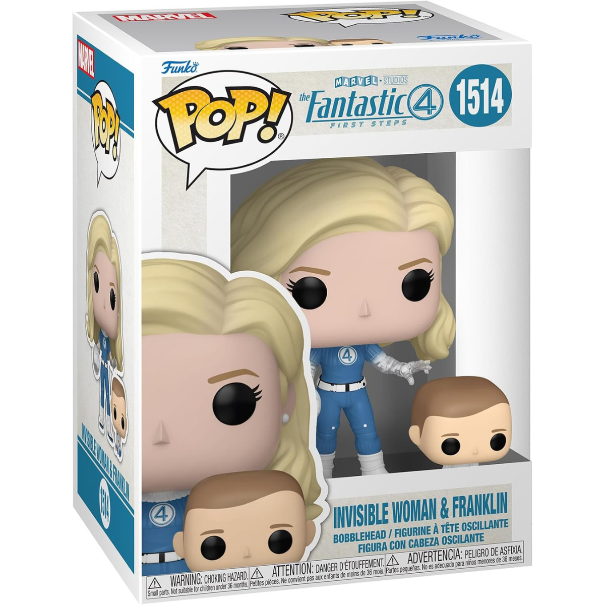 Funko Pop! & Buddy: The Fantastic Four: First Steps - Invisible Woman Vinyl Figure thumbnail